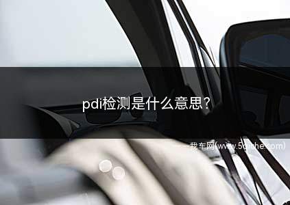 pdi检测是什么意思(pdi检测是什么意思啊)