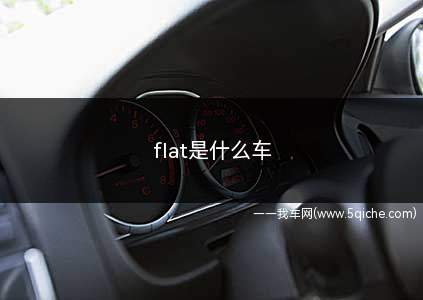 flat是什么车(flat是什么车多少钱)