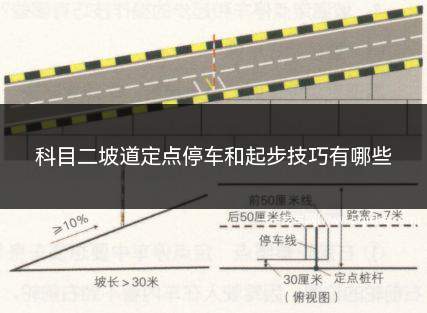 科目二坡道定点停车和起步技巧有哪些(科目二坡道定点停车和起步骤)