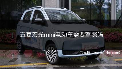 五菱宏光mini电动车需要驾照吗(五菱宏光MINI需要悬挂车牌吗)