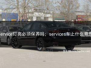 保养出现service灯亮了是什么意思(service这个汽车灯亮什么意思)