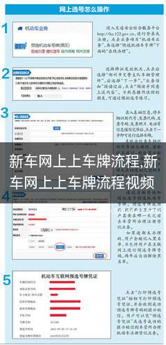 新车网上上车牌流程(新车上车牌流程详细步骤)